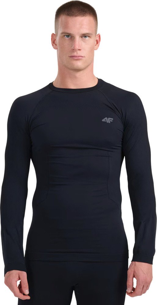 Koszulka termoaktywna męska M233 czarna 4FWAW25USEAM233 20S L/XL
