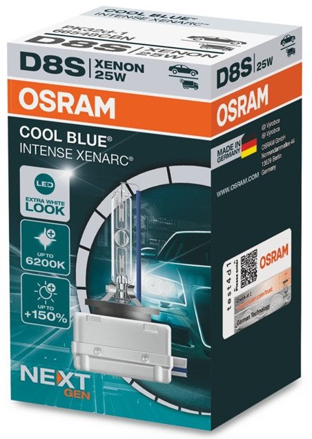 Osram Cool Blue Intense Xenarc - XENON - D8S - 25W - 42V