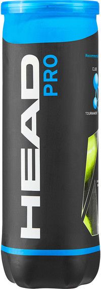 Head Piłki do tenisa ziemnego Pro 3 szt. (P0088)