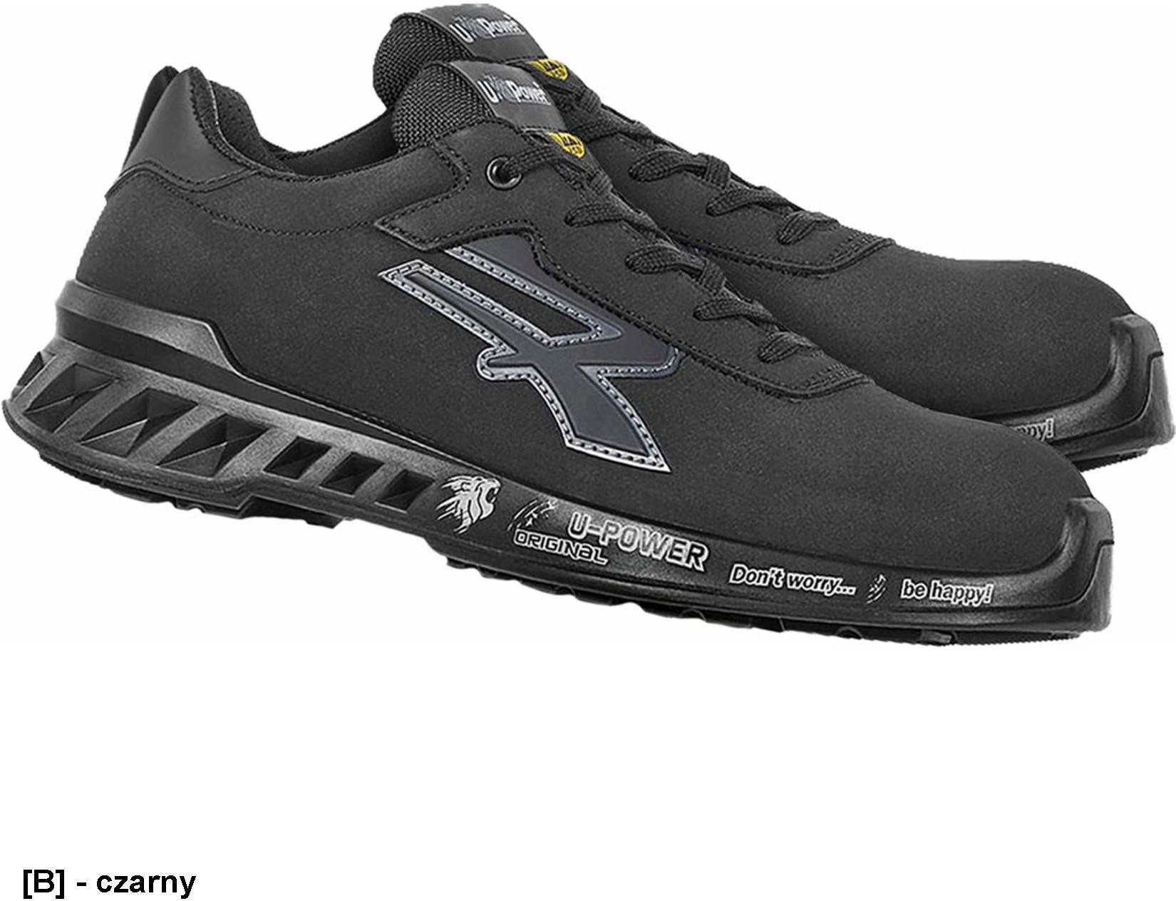 POWER-BEN S3 SRC CI ESD - Półbuty lekkie bezpieczne podnosek AirToe Aluminium, dporne na wodę miękka mikrofibra z efektem nubuku wkładka antyprzebicio