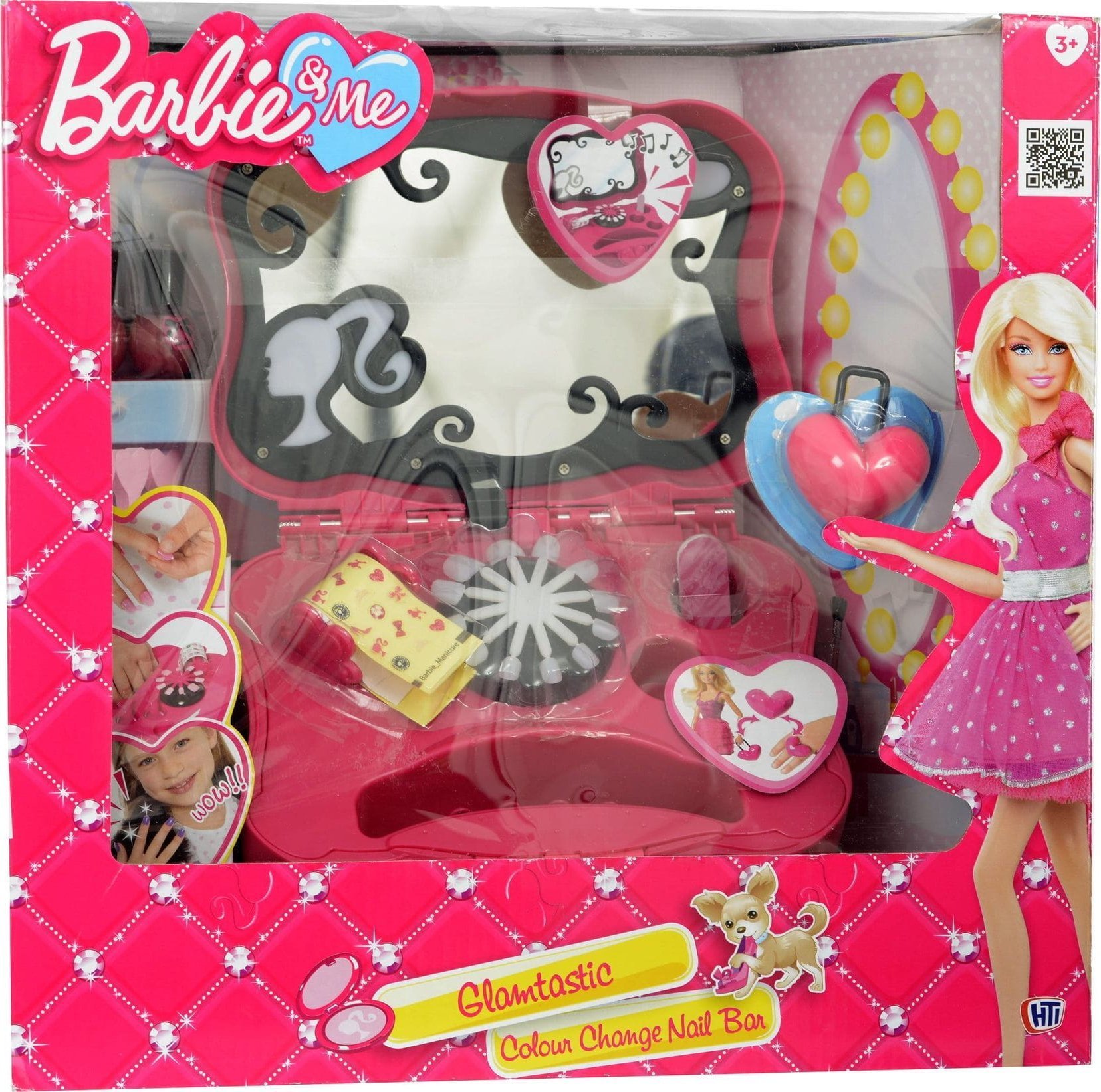 Lalka Barbie Mattel Barbie by Mattel, Glamtastic, Doll Accessory Play Set, Barbie and Me, For Girls, 3+ years For Girls