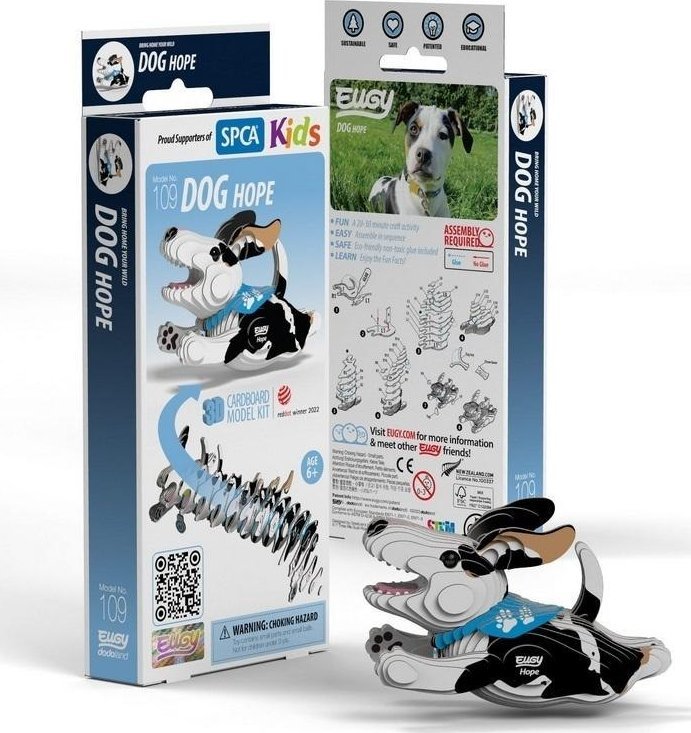 Pies Hope Eugy. Eko Układanka 3D