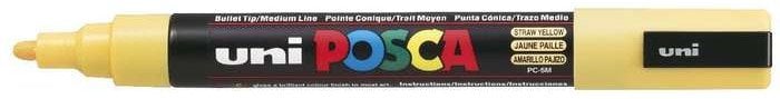 Uni MARKER POSCA PC-5M SŁOMIANY ŻÓŁTY