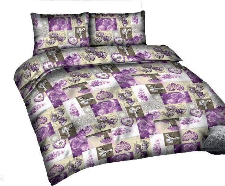 Multitex Pościel 220 x 200 3cz Satynowa DeSatin Ranforce 19