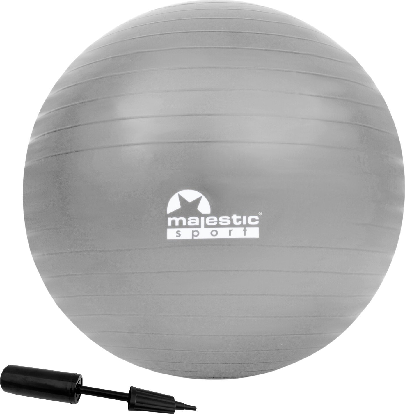 Piłka gimnastyczna Majestic Sport GYMball 75 cm szara