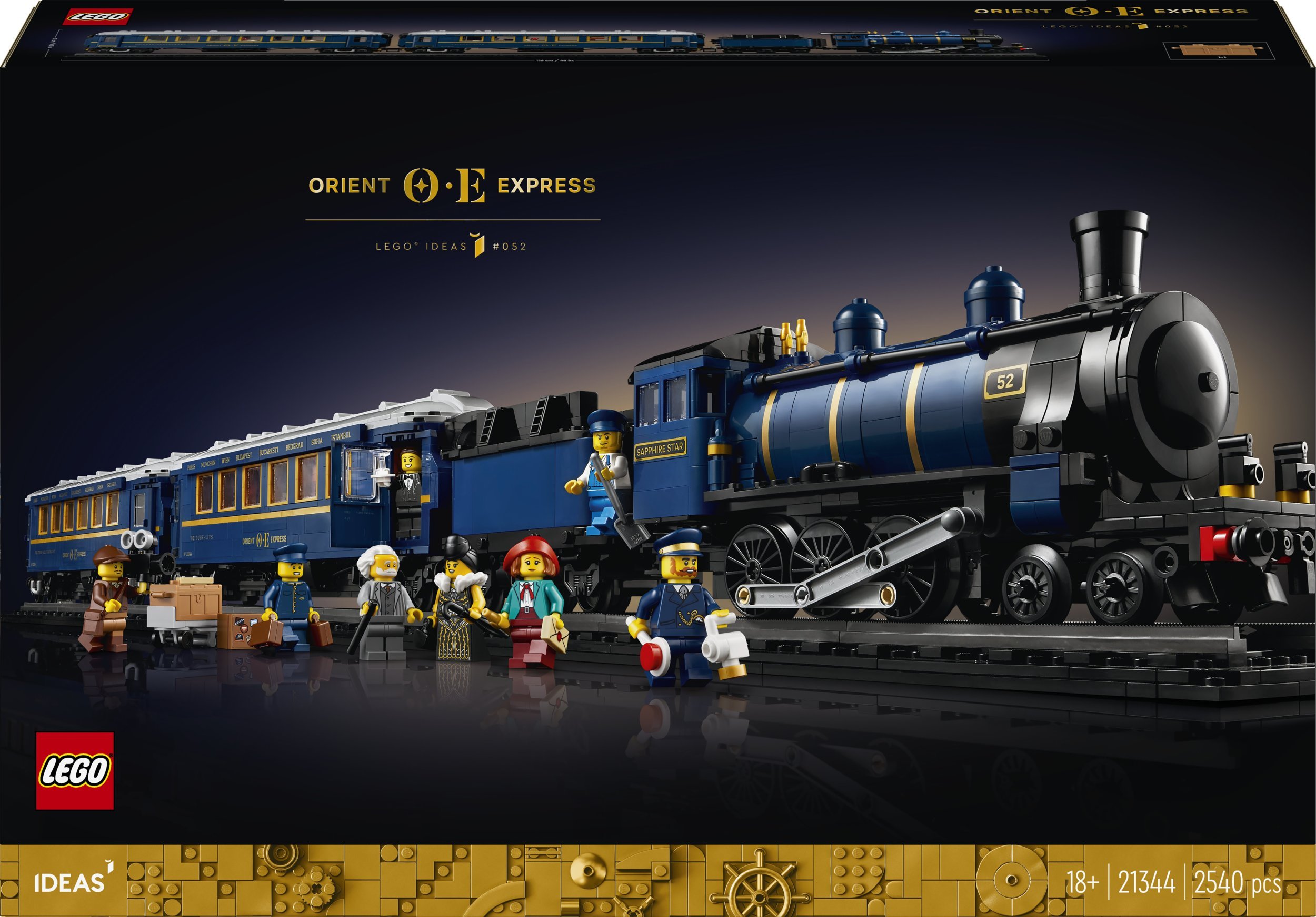 LEGO Ideas Pociąg Orient Express (21344)