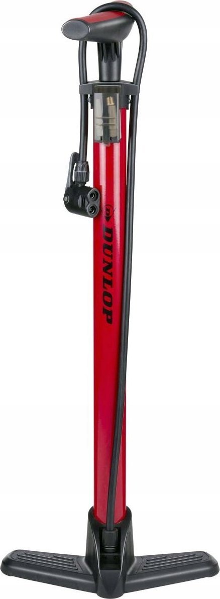 Dunlop POMPKA WARSZTATOWO ROWEROWA DUNLOP 174psi (12bar) CZERWONA