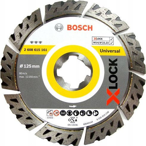 Bosch X-LOCK tarcza diamentowa 125mm (2608615161)