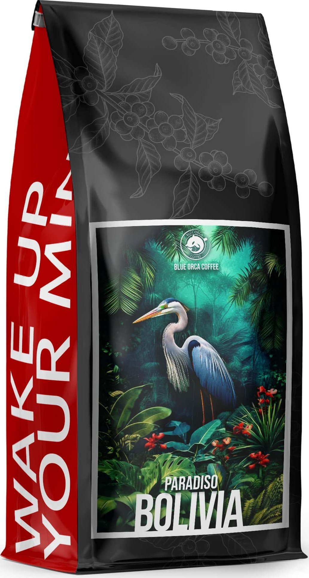 Kawa ziarnista Blue Orca Coffee KAWA ZIARNISTA 1KG PARADISO BOLIWIA - 100% ARABICA ŚWIEŻO PALONA -BLUE ORCA