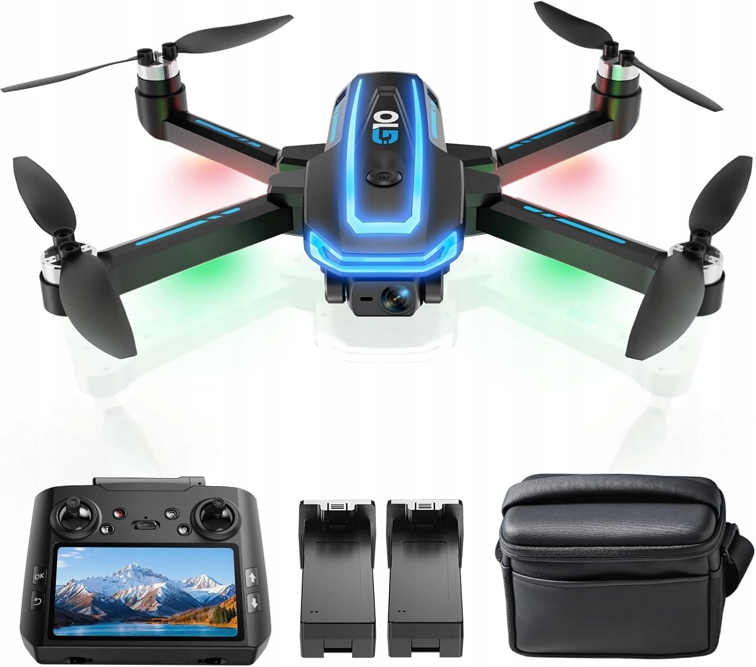 AVIALOGIC G10 Dron GPS z kamerą 4K 2 akumulatory kontroler 45min lotu