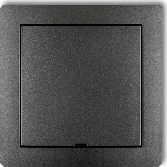 Karlik Ramka pośrednia z zaślepką grafitowy (11DRPZ)