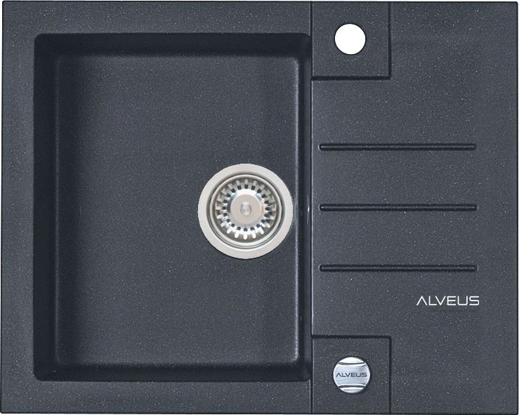 Zlewozmywak Alveus Rock 30 granitowy twilight
