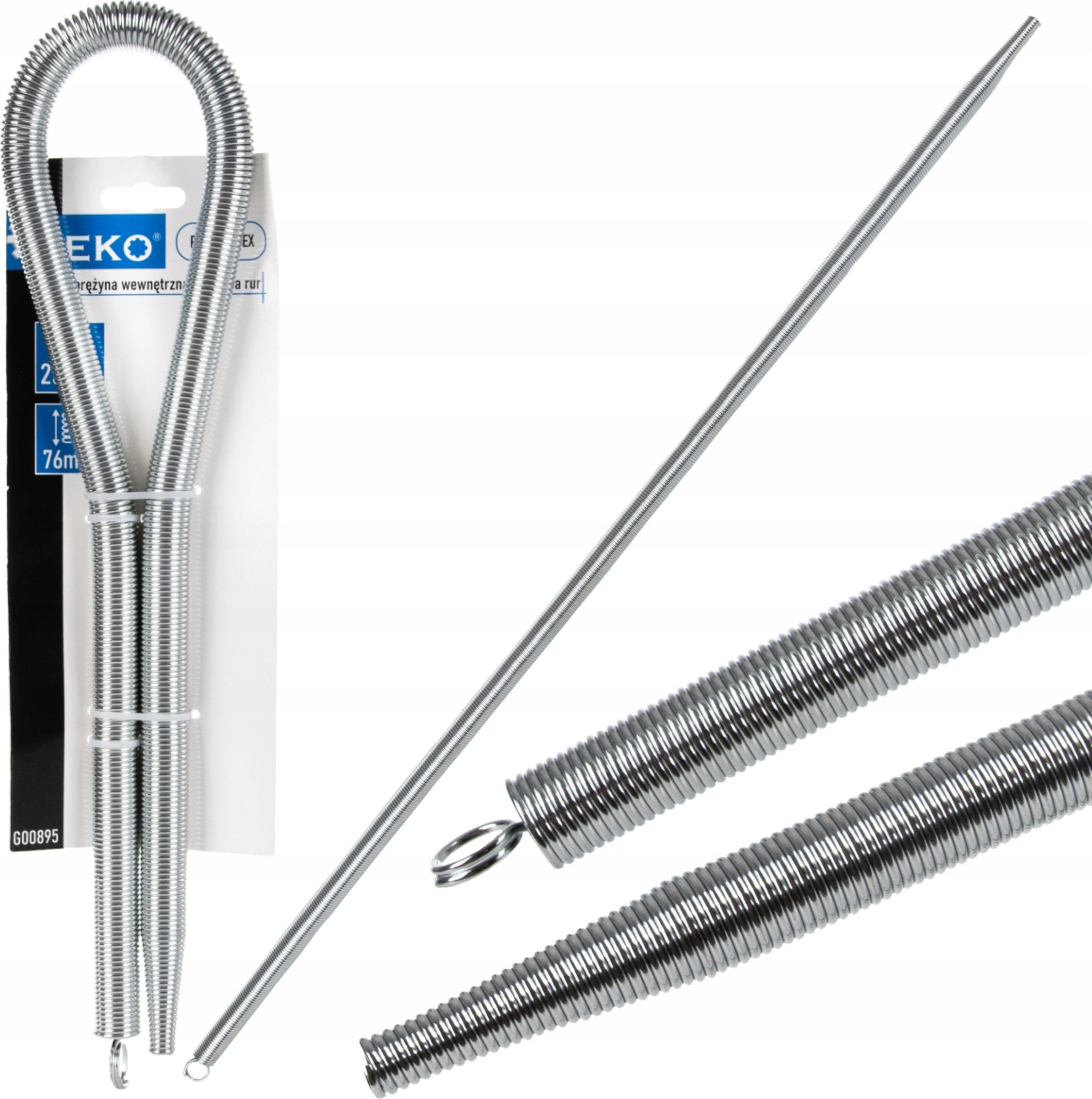 Geko Sprężyna wewnętrzna do gięcia rur PEX-AL-PEX 25mm (50)