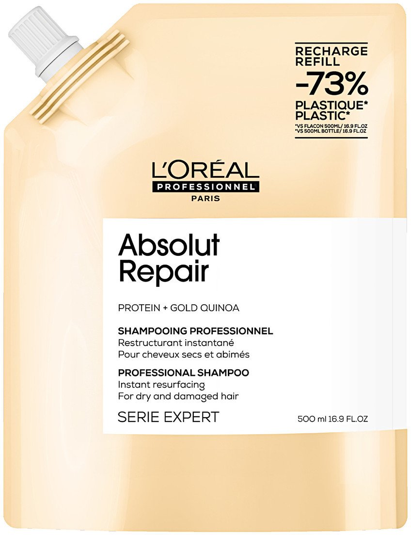 L'Oreal Paris Serie Expert Szampon regenerujący do włosów zniszczonych refill 500ml