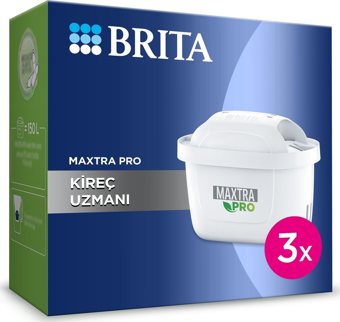 Brita Brita Maxtra Pro Limescale -kalkinpoistosuodatin, 3 kpl