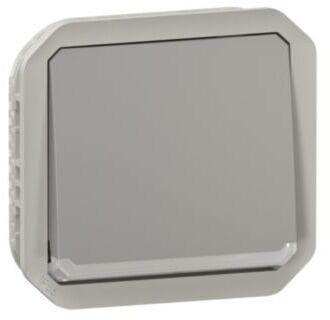 Legrand NOWE PLEXO 55 Włącznik schodowy z podświetleniem mechanizm szary 10 AX - 250V AC 069513L