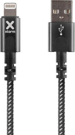 Kabel USB Xtorm USB-A - Lightning 1 m Czarny (40482-uniw)
