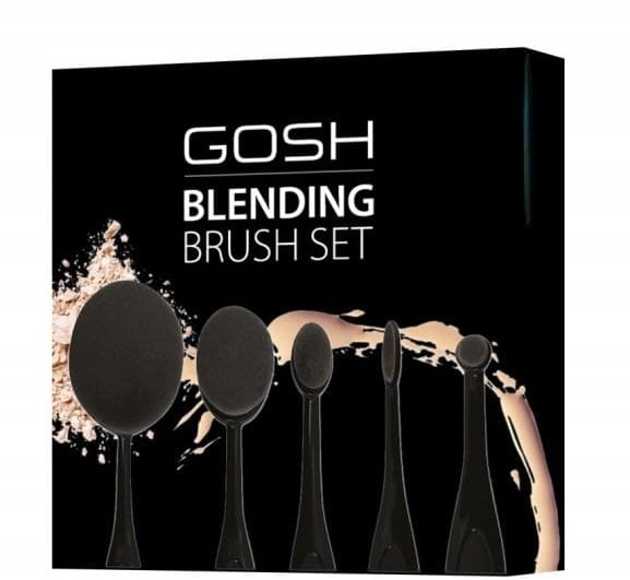 Set, Gosh, Gosh, Blending, Multi Face Brush, 5 pcs For Women