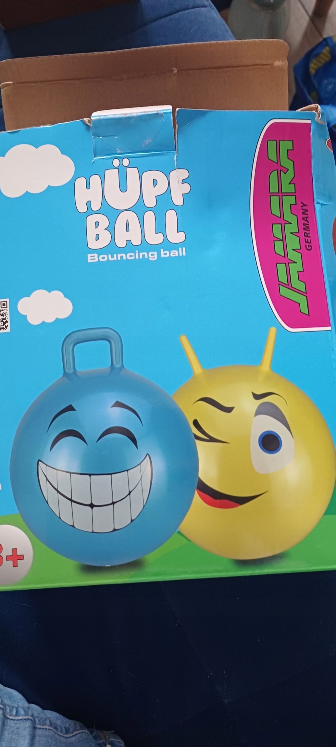 Jamara Hop Ball Smile Piłka do skakania