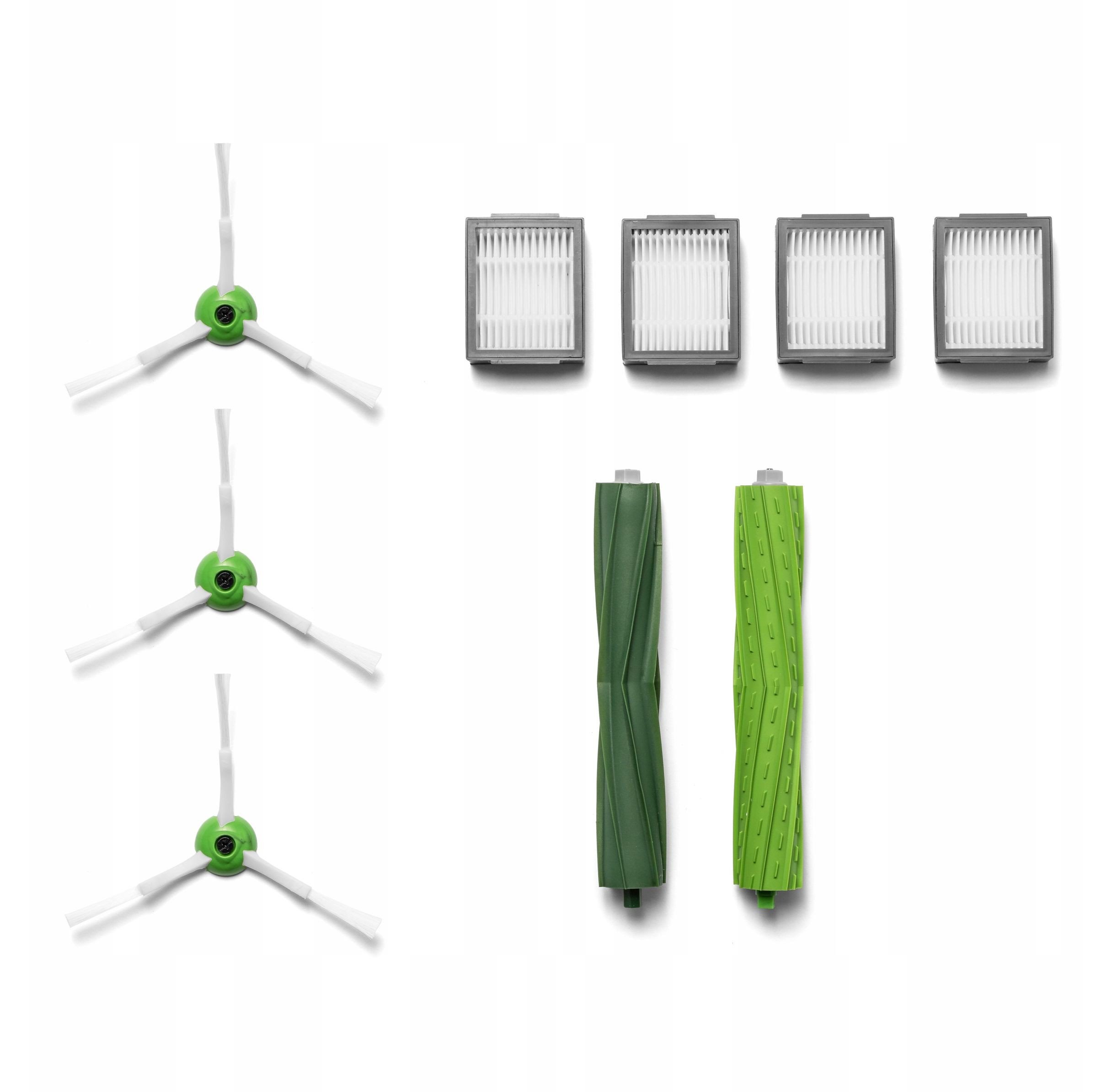 Zestaw Akcesoria do iRobot Roomba e5 e6 i7 i6 i5 i4 i3 4x Filtr 5x Szczotka / AN567AS