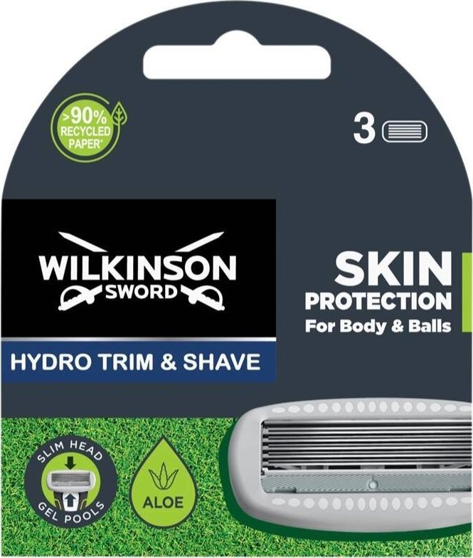 Wilkinson Wilkinson Hydro Trim & Shave ostrza do maszynki do golenia i stylizacji 3szt.