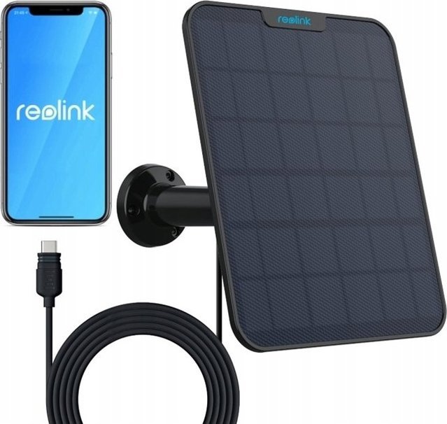 Reolink Panel solarny 2 6 W czarny