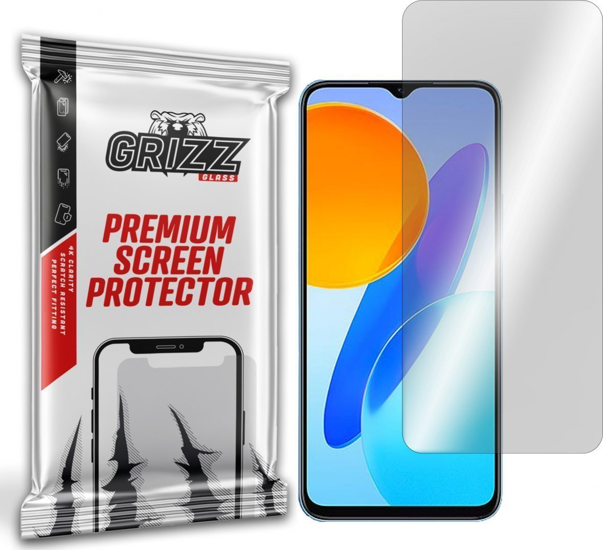 GrizzGlass Szkło hybrydowe Grizz Honor X8 5G