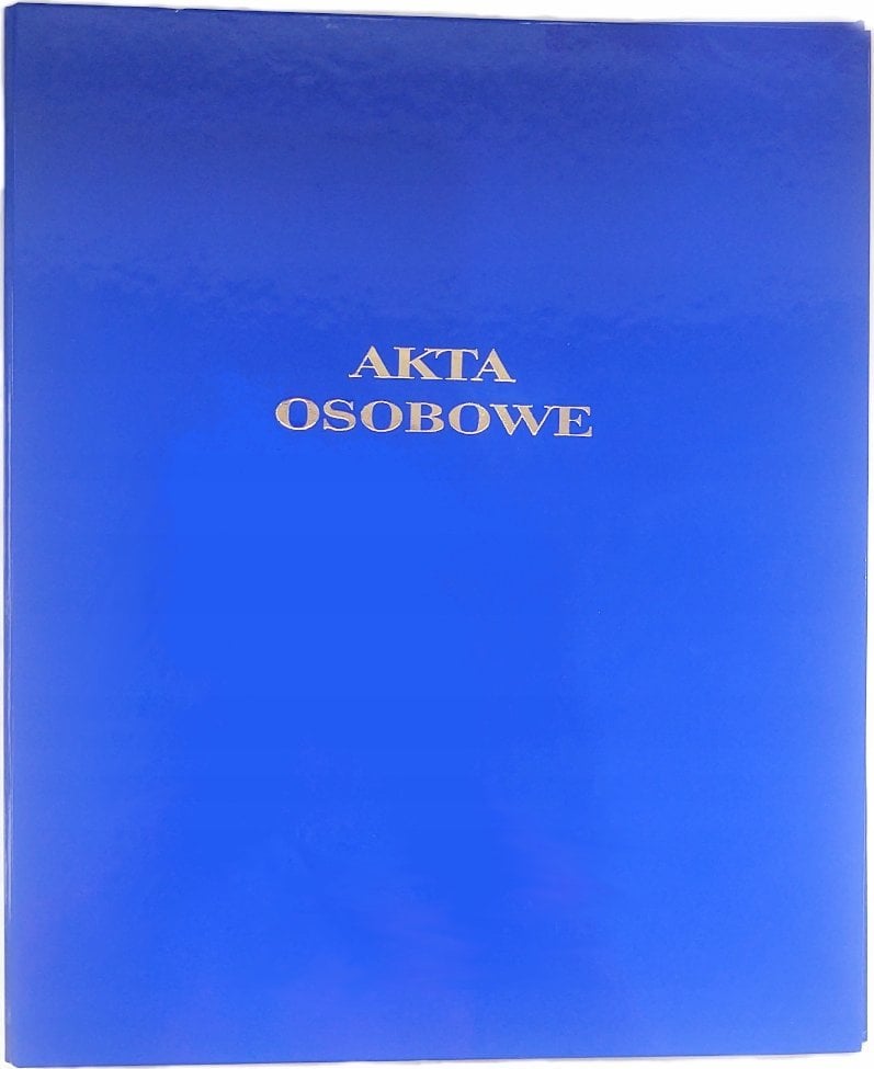 Barbara Teczka do akt osobowych Barbara A4/32mm 2R, GRANATOWY