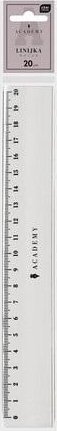 Linijka plastikowa 20cm Academy
