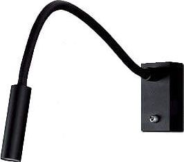 Kinkiet MAXlight Kinkiet ścienny czarny Maxlight RIDER BLACK do czytania ledowy W0046