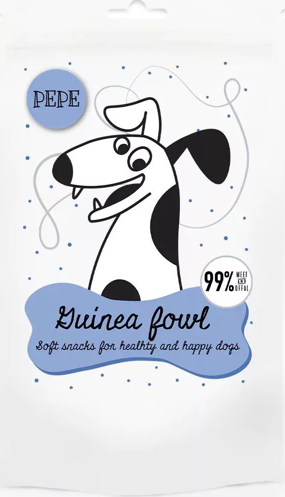 Paka Zwierzaka Paka Zwierzaka Pepe Mini Chunkies Perliczka Przysmak Dla Psa 70 g