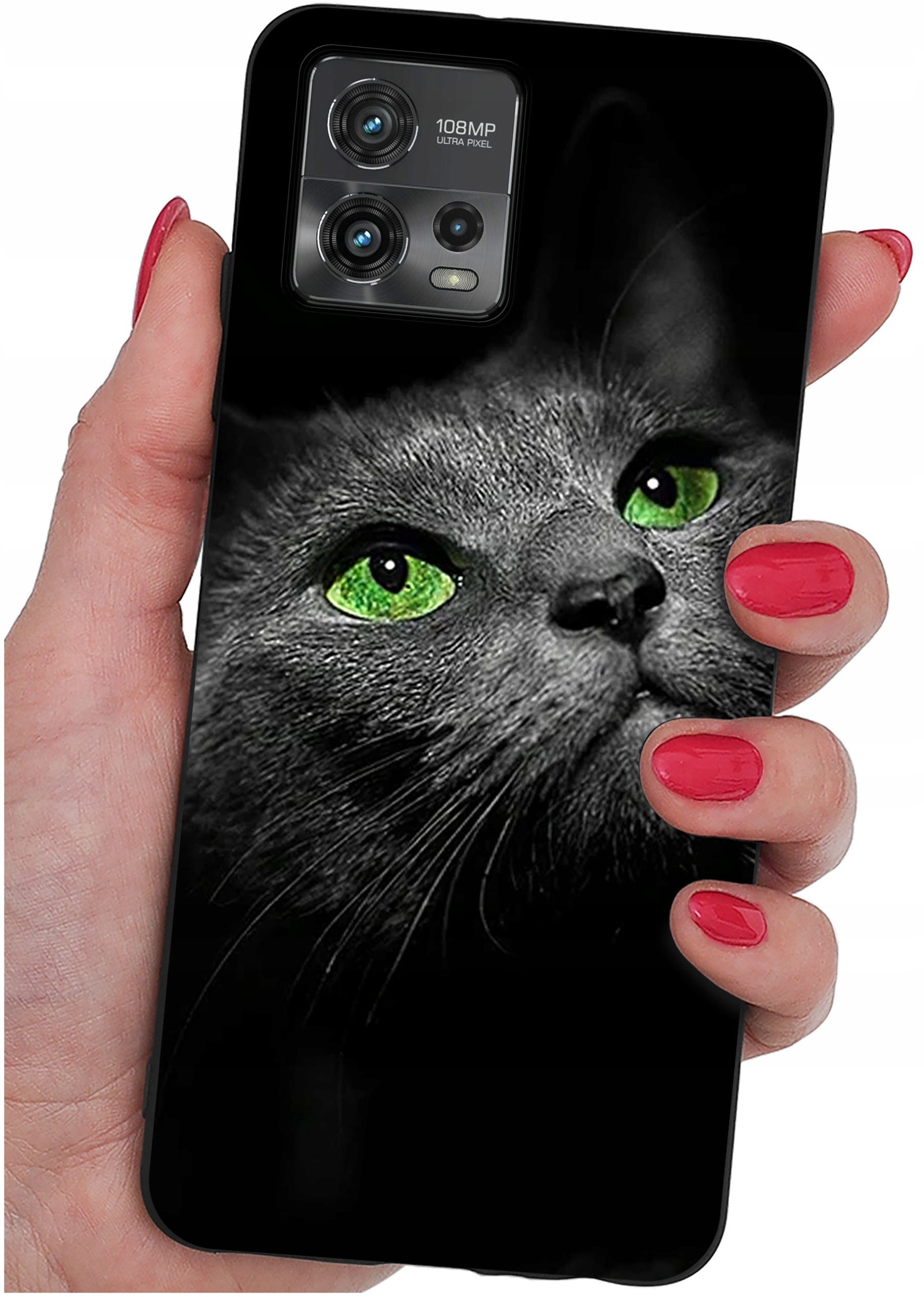 Etui do Motorola Moto G72 WZORY |SILIKONOWE MATT CASE + SZKŁO 9H