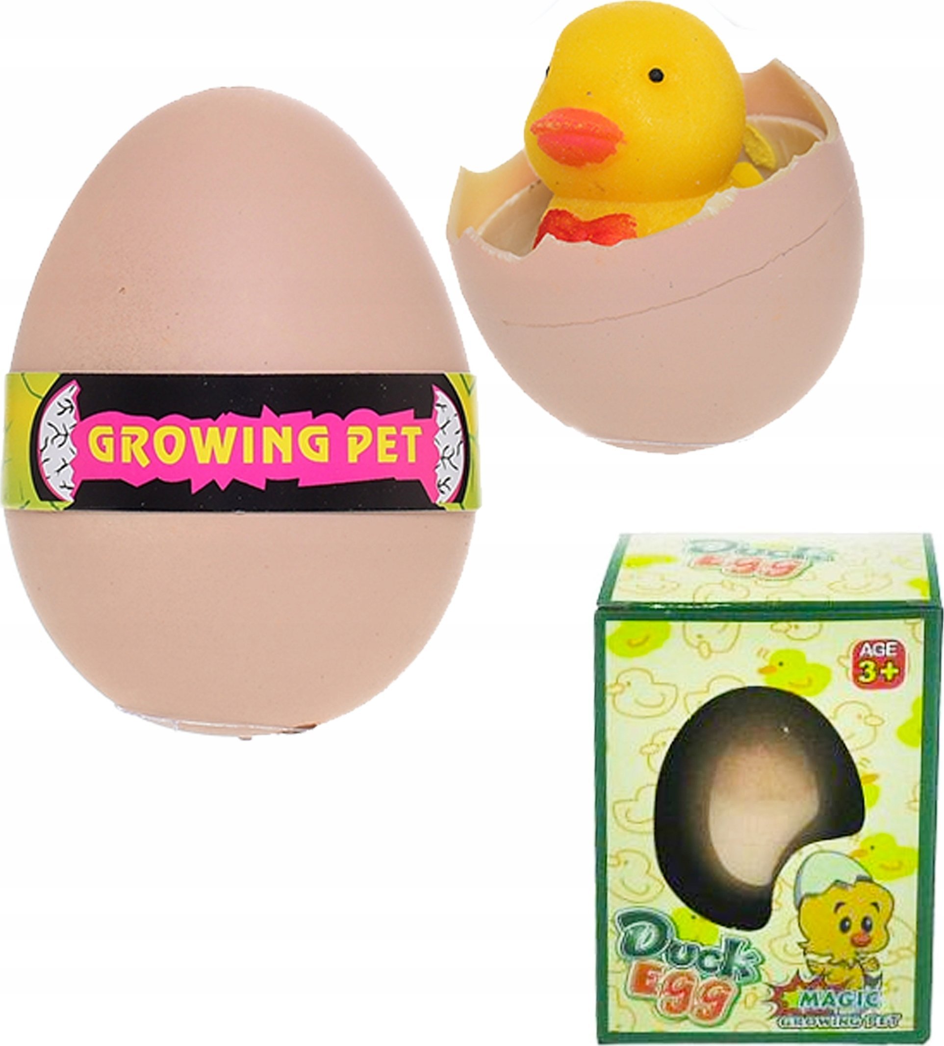 Hipo Jajo rosnące Kaczuszka 6cm 6 wzorów p12 cena za 1 szt