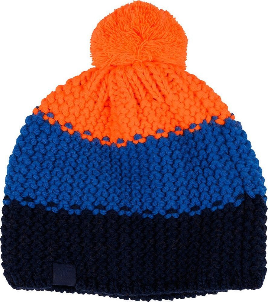 4f Czapka męska 4F granatowo-niebiesko-pomarańczowa H4Z22 CAM012 70S M