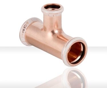 Geberit Mapress Kupfer - trójnik redukcyjny 28-18-28 (61260)