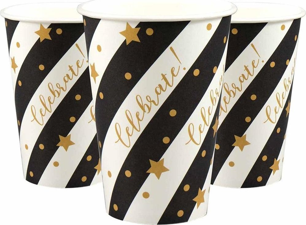 Kubki papierowe Celebrate 8szt
