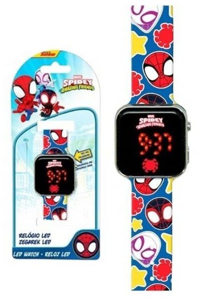 Kids Euroswan Zegar cyfrowy Spidey