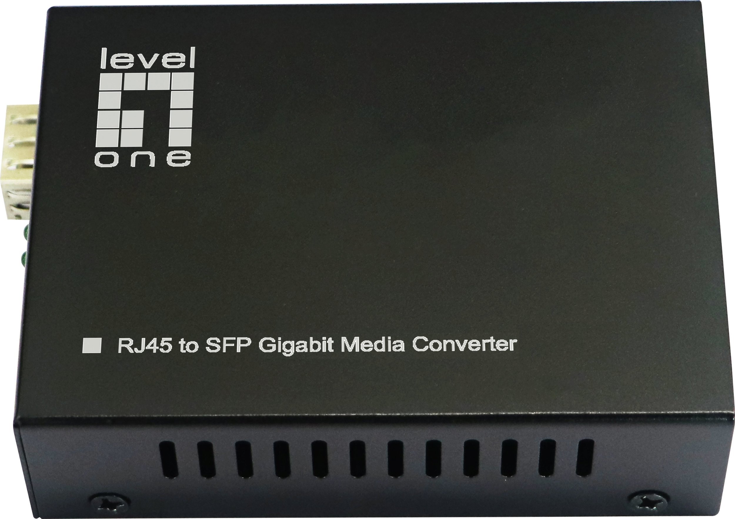 Konwerter światłowodowy LevelOne LevelOne Konverter GVT-2015 10/100/1000T>RJ45 to SFP 60W sw