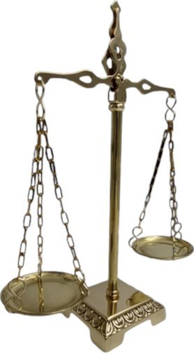 Giftdeco Elegancka Waga Mosiężna - ST324