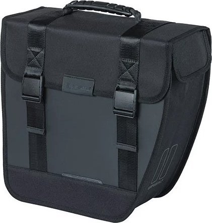 Basil Sakwa miejska pojedyncza BASIL TOUR WATERPROOF SINGLE PANNIER BAG RIGHT 14L, Hook On System, wodoodporna right black (NEW 2024)