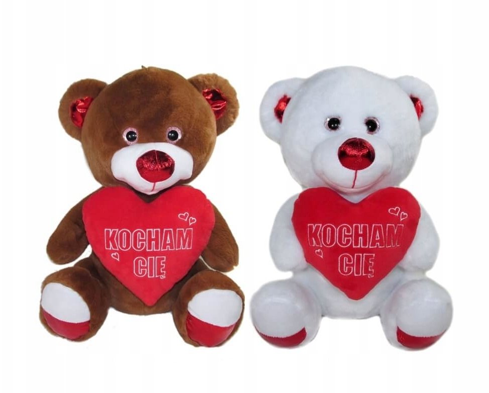 Miś Kocham Cię 25cm MIX