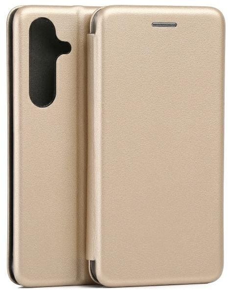 Beline Etui Book Magnetic Samsung S25 złoty/gold