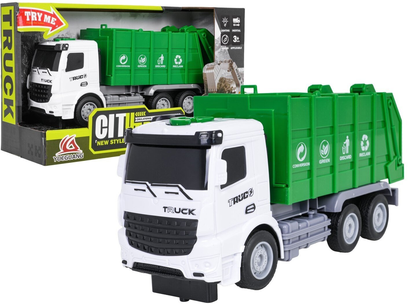 Śmieciarka z Funkcją Świateł i Dźwięku