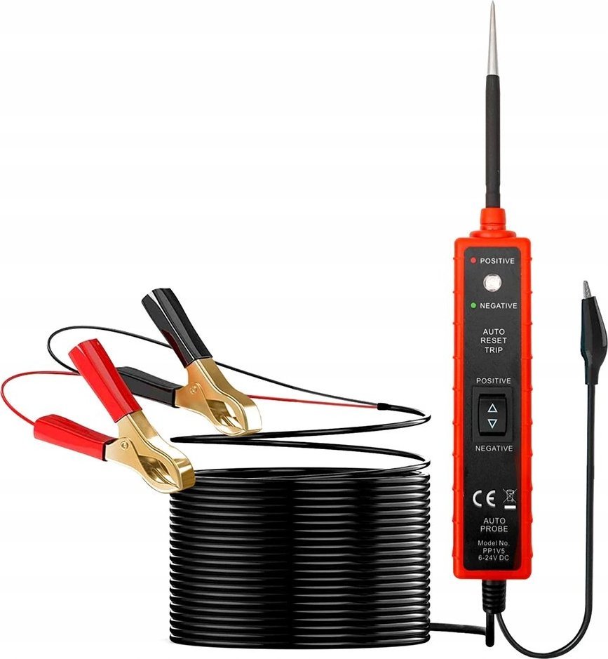 SKLEPLEDY TESTER OBWODÓW SAMOCHODOWYCH POLARYZACJI 12V 24V