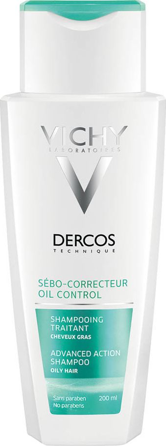 Vichy Vichy Dercos Technique Oil Control Szampon Do Włosów 200Ml