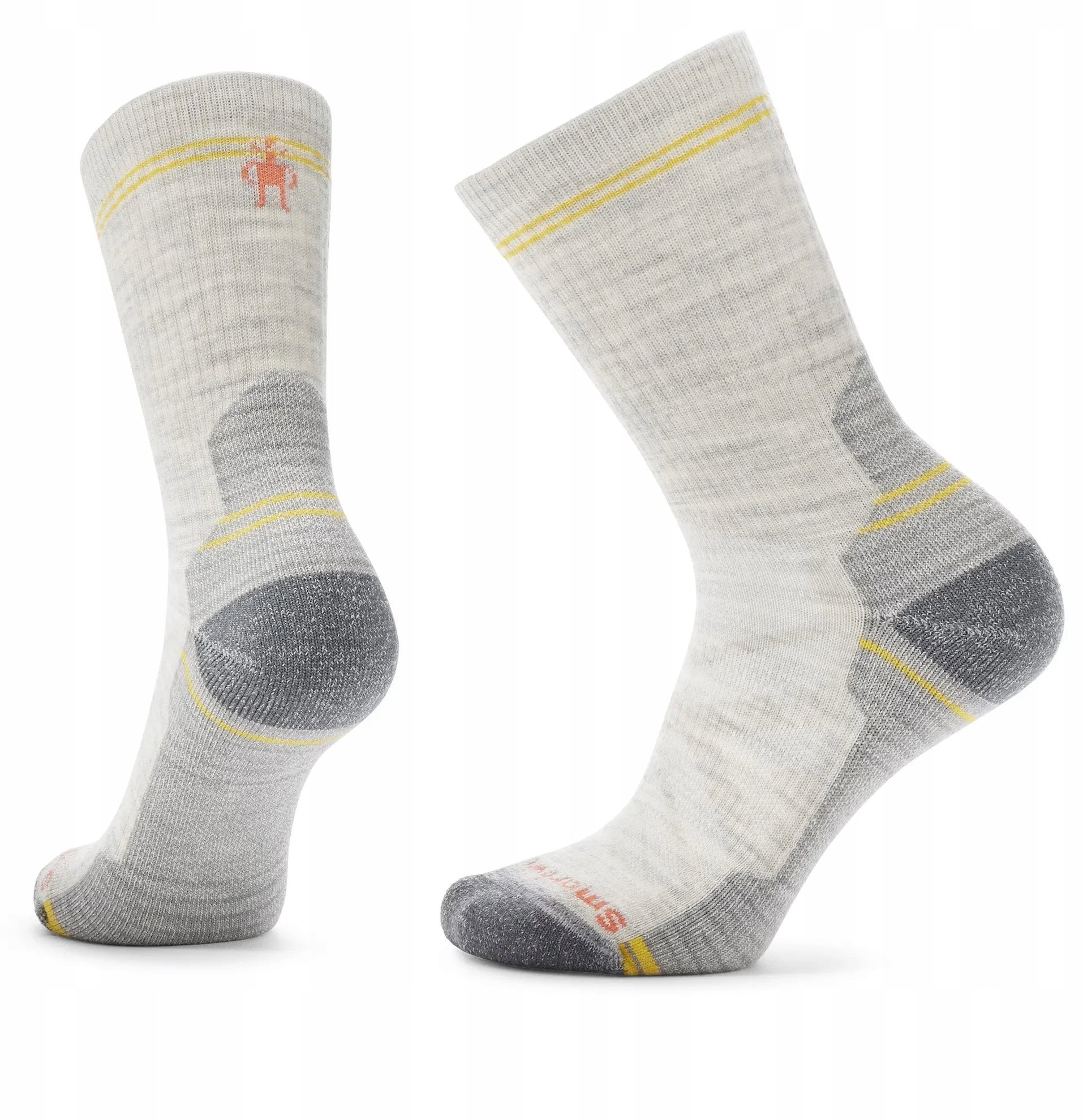 Smartwool W'S Hike Light Cushion Crew Socks, 069 | ash, S
