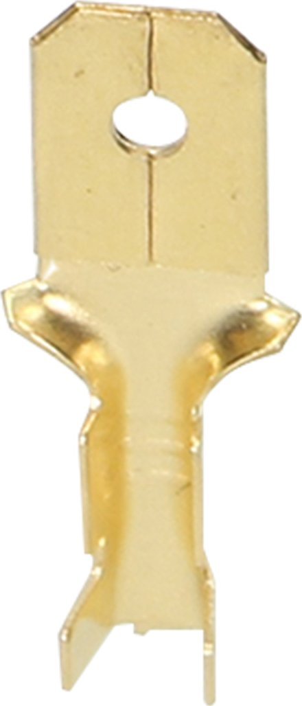 Orno Wsuwka nieizolowana, przekrój maksymalny 1mm?, szerokość:6,3mm, Blister 10 szt.