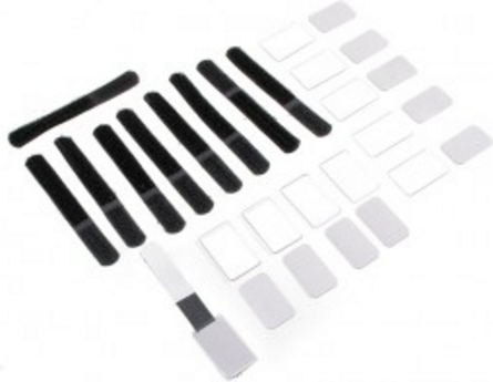 Organizer LABEL THE CABLE Rzep Czarny 10 sztuk (LTC2510)