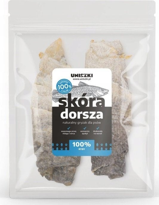UNISZKI Skóra dorsza 100g