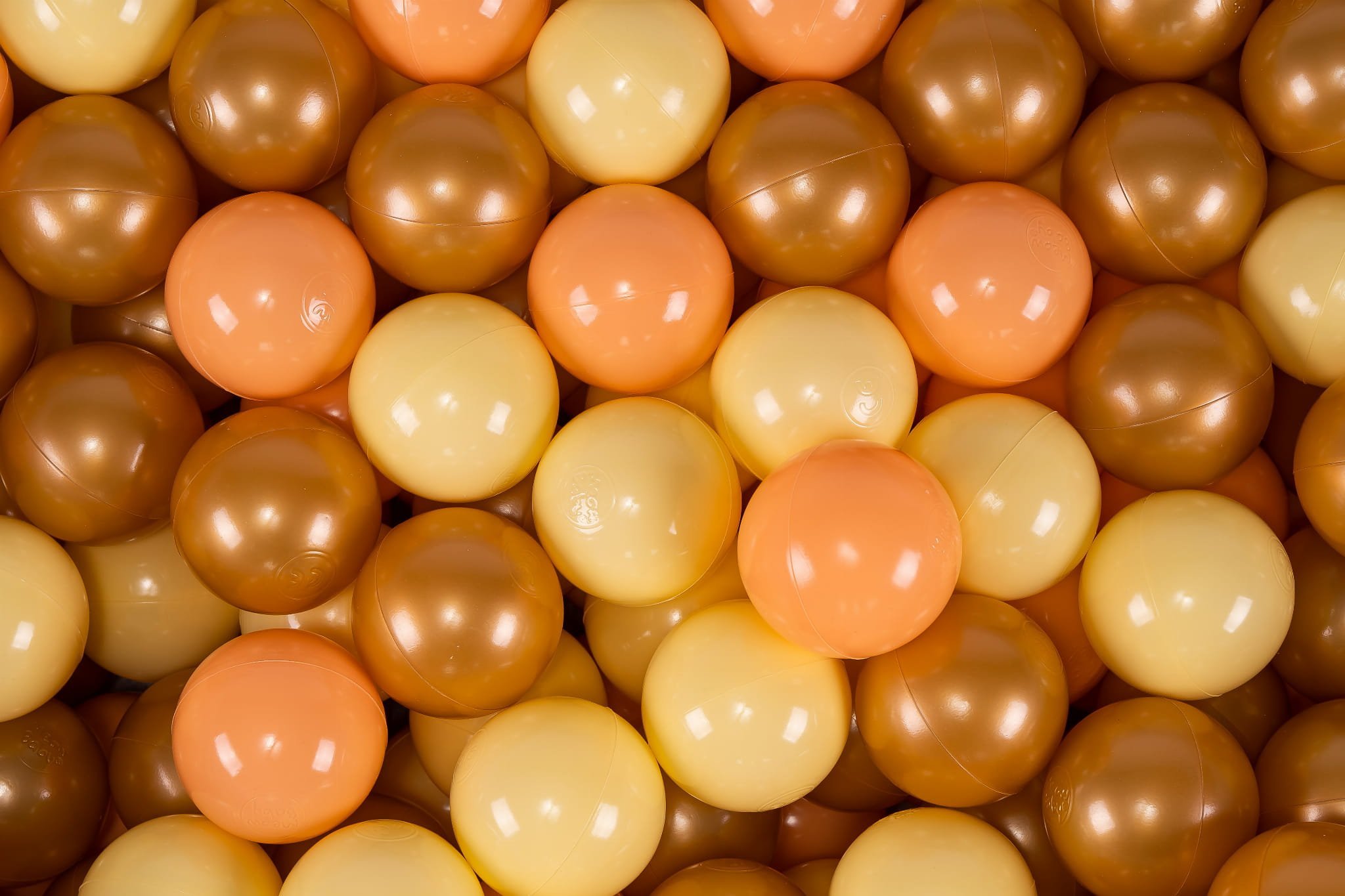 MeowBaby MeowBaby Zestaw Plastikowych Piłeczek 7cm, 500 sz